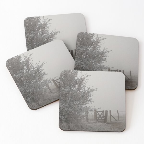 Item preview, Gate on the South Downs on a cold misty morning  designed and sold by Emma  Amies.