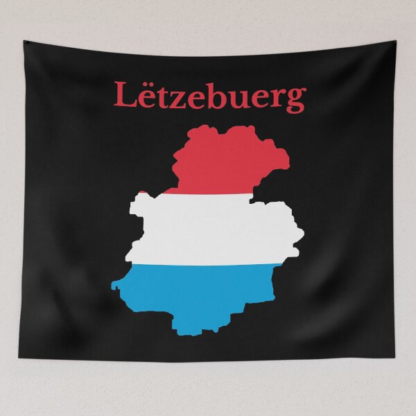 Item preview, Luxembourg District Map Design designed and sold by marosharaf.
