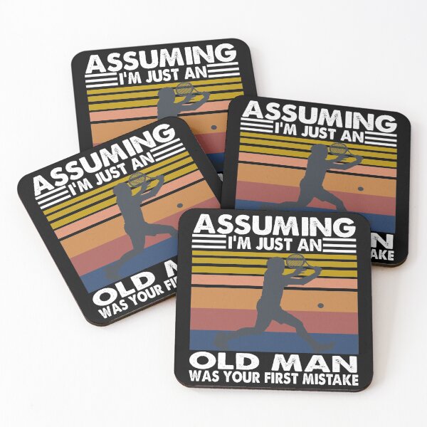 Item preview, Assuming I'm just an old man was your first mistake Retro designed and sold by ContreiDesign.