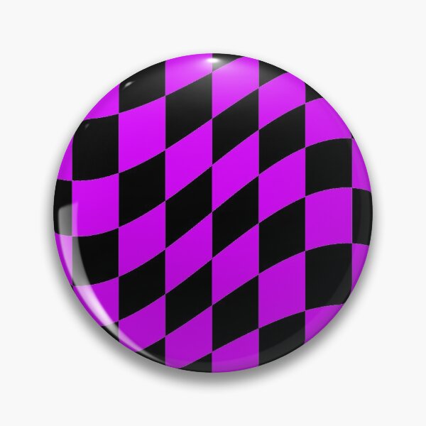 Item preview, purple and black tile twist checker board checkers designed and sold by Ray Loka.