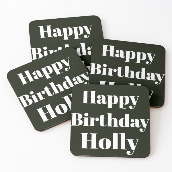 Item preview, Happy Birthday Holly designed and sold by Trendy Design.