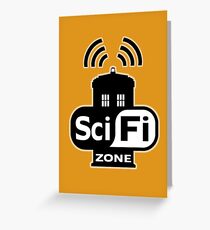 Sci-Fi Zone 2 Greeting Card