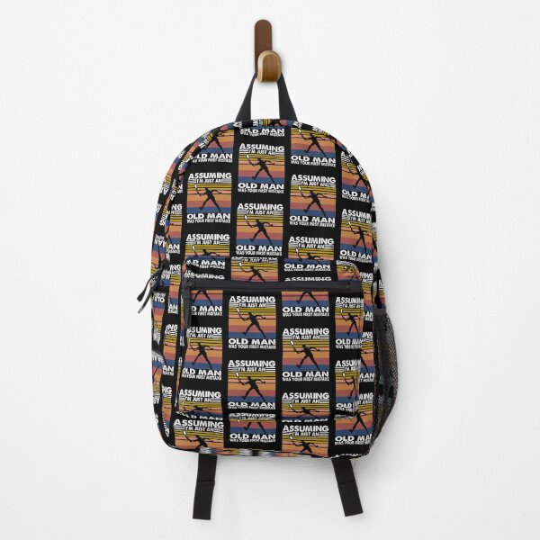 Item preview, Assuming I'm just an old man was your first mistake Tennis designed and sold by ContreiDesign.