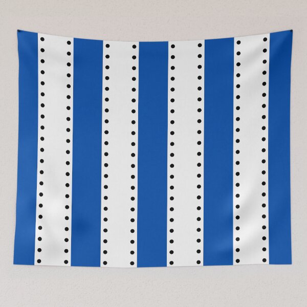 Item preview, Vertical Lines - Blue and White Stripes  designed and sold by LamaraK.