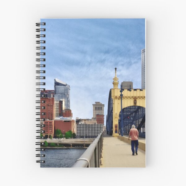 Item preview, Pittsburgh PA - Crossing the Smithfield Street Bridge designed and sold by Susan Savad.