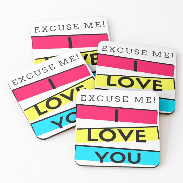 Item preview, Excuse Me I Love You designed and sold by mewsis.