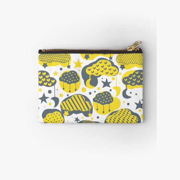 Item preview, yellow-gray clouds designed and sold by AvotArt.