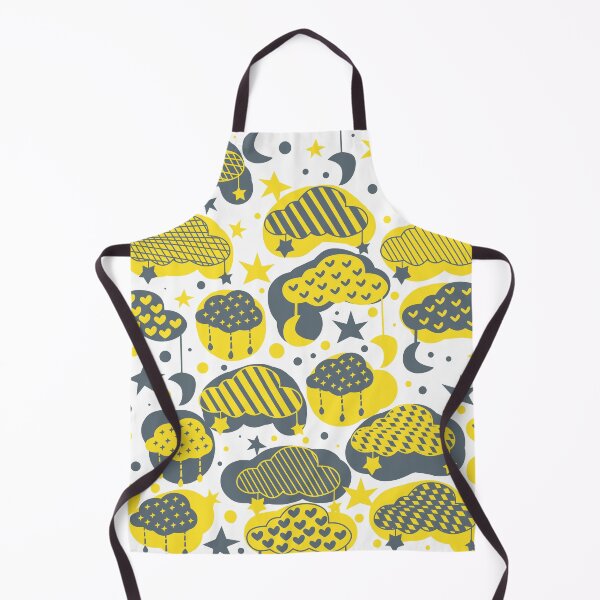 Item preview, yellow-gray clouds designed and sold by AvotArt.