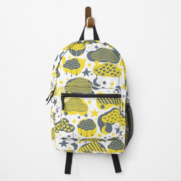 Item preview, yellow-gray clouds designed and sold by AvotArt.