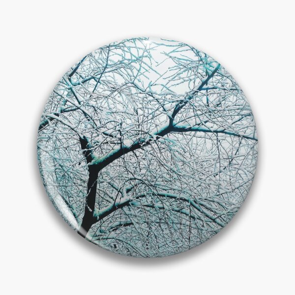 Item preview, Bare winter trees covered with thick snow, natural background  designed and sold by helenkaiy.