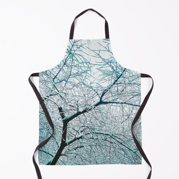 Item preview, Bare winter trees covered with thick snow, natural background designed and sold by helenkaiy.