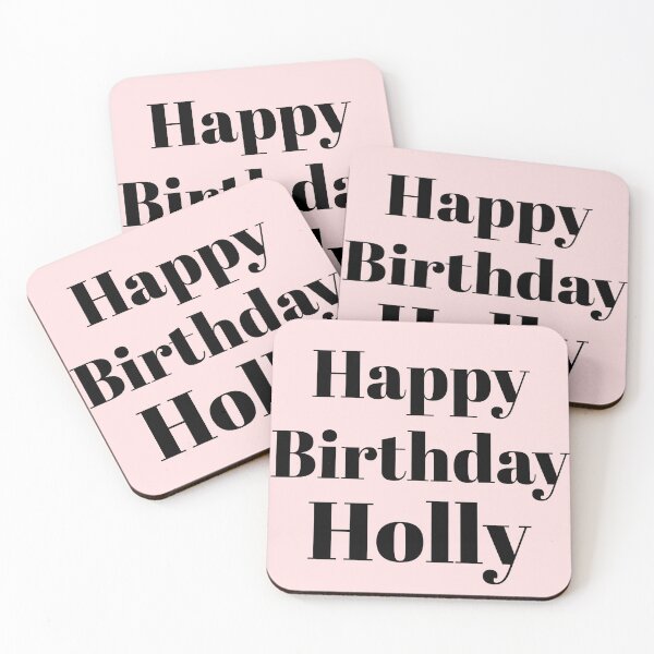 Item preview, Happy Birthday Holly designed and sold by Trendy Design.