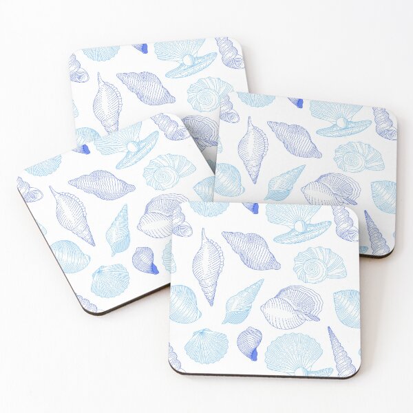 Item preview, Mussels | Shell pattern | Sea | ocean designed and sold by DerSenat.