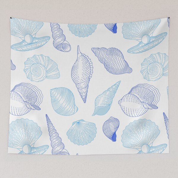 Item preview, Mussels | Shell pattern | Sea | ocean designed and sold by DerSenat.
