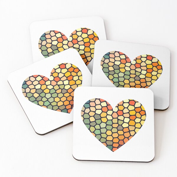 Item preview, Stained Glass Heart designed and sold by kayodeDesign.