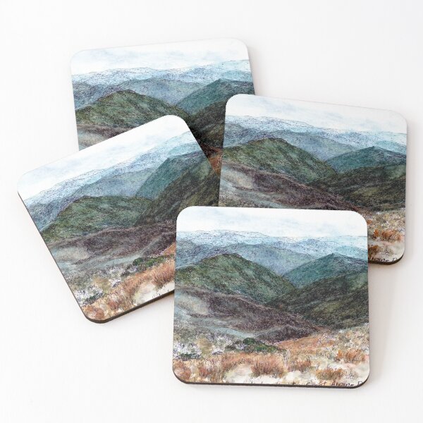 Item preview, Australian Scene - Dannys Lookout - Great Alpine Road, Vic, Aus designed and sold by Anne Huth.