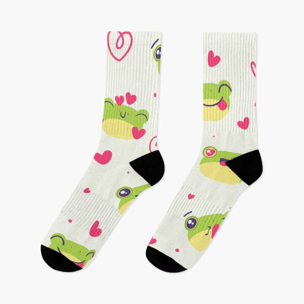 Item preview, Cute frog | Hearts | love designed and sold by DerSenat.
