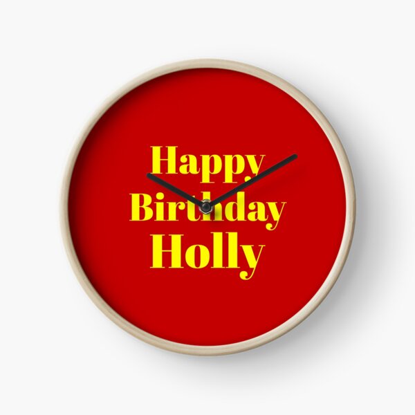 Item preview, Happy Birthday Holly designed and sold by Trendy Design.
