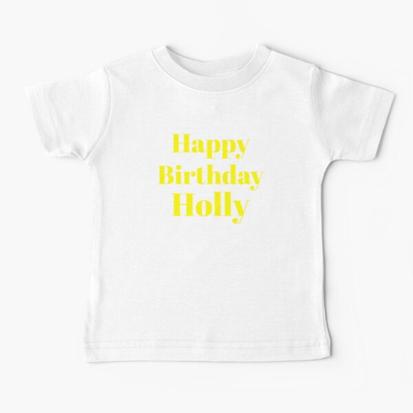 Item preview, Happy Birthday Holly designed and sold by Trendy Design.