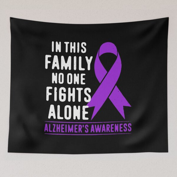 Item preview, Best Family No One Fight Alone Alzheimers Awareness Shirt designed and sold by tuanitus.