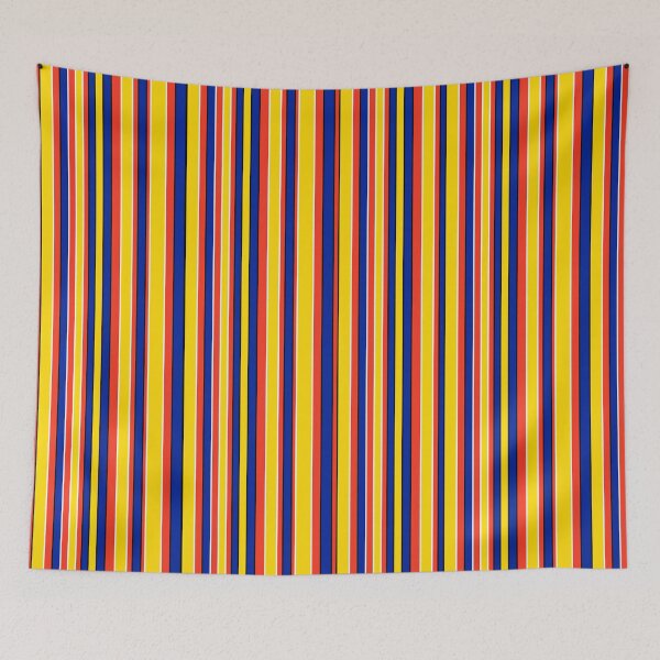 Item preview, slimming colorful vertical stripes designed and sold by Pattern Girl.