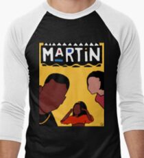 Martin (Yellow) Men's Baseball ¾ T-Shirt