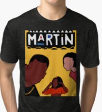 Martin (Yellow) Tri-blend T-Shirt