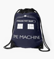 TIME MACHINE Drawstring Bag