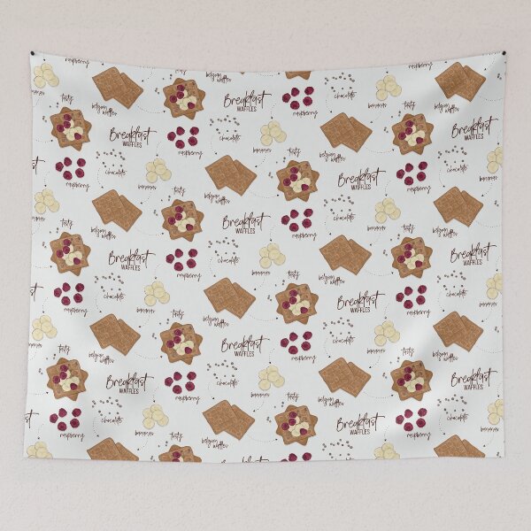 Item preview, Breakfast Belgian waffles designed and sold by Milatoo.