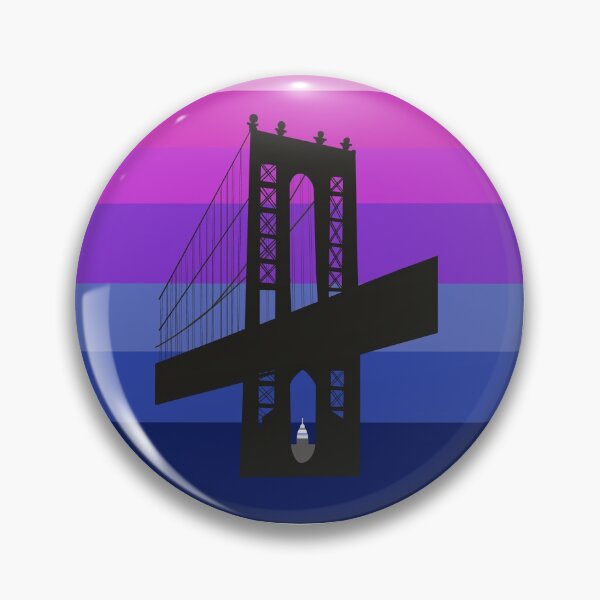 Item preview, Manhattan Bridge outline - night designed and sold by knileuh.
