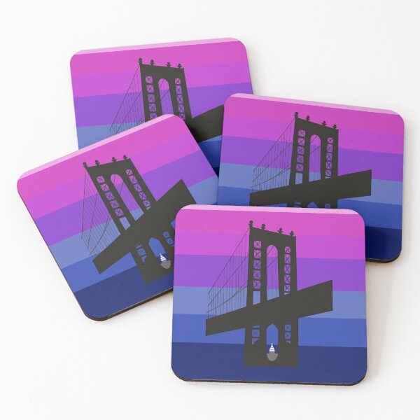 Item preview, Manhattan Bridge outline - night designed and sold by knileuh.