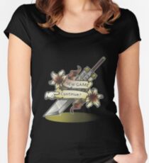 Continue? Fitted Scoop T-Shirt