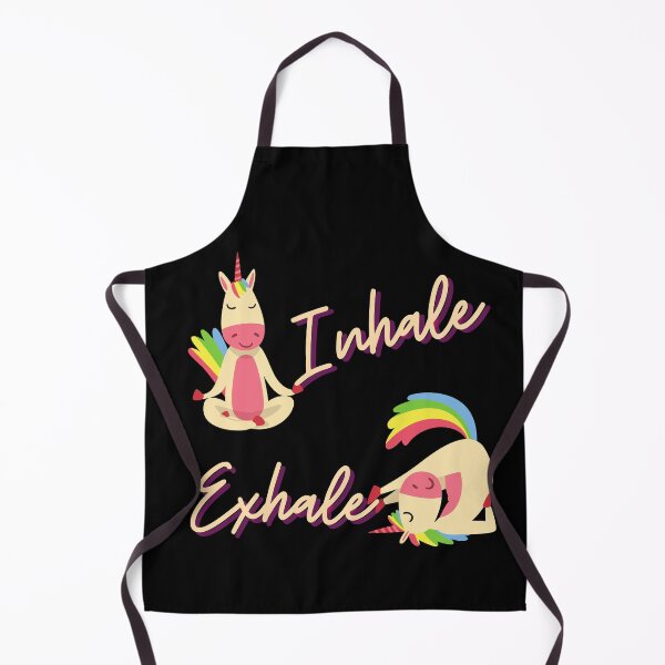 Item preview, Inhale Exhale, Funny Unicorn Meditation, Cute Yoga lovers gift #Unicorn #Yoga #Namaste designed and sold by AmazingEcraft.