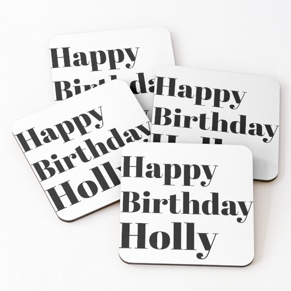Item preview, Happy Birthday Holly designed and sold by Trendy Design.