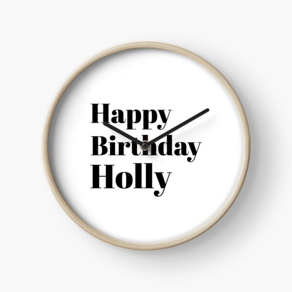 Item preview, Happy Birthday Holly designed and sold by Trendy Design.