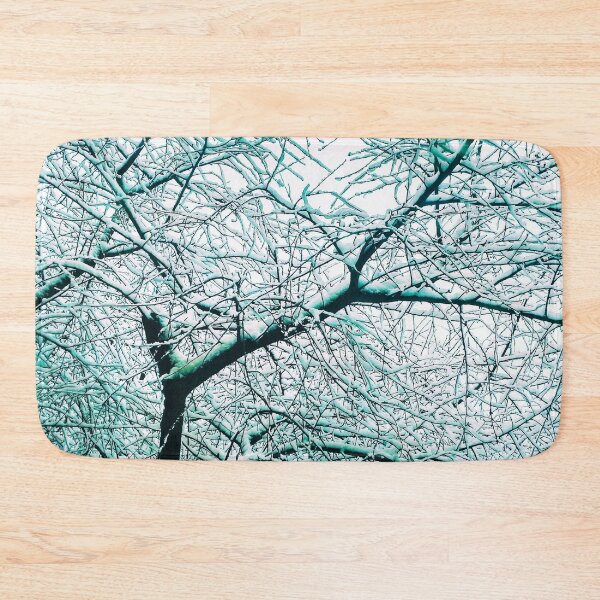 Item preview, Bare winter trees covered with thick snow, natural background  designed and sold by helenkaiy.