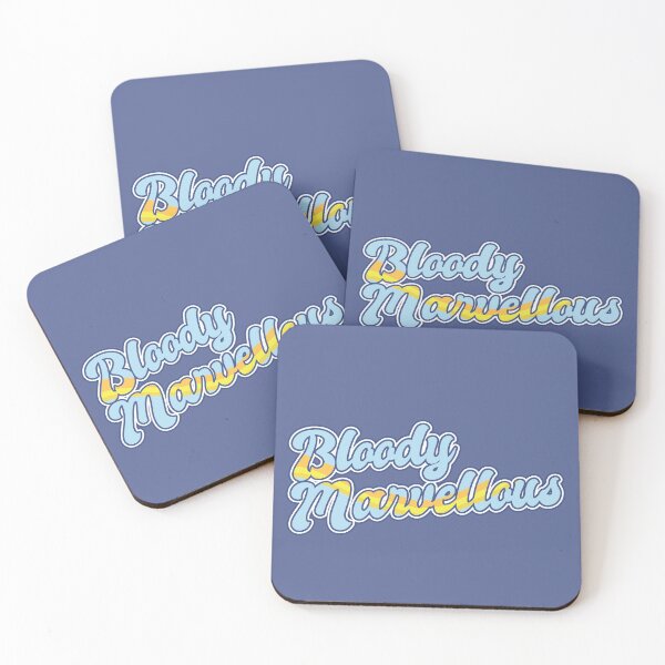 Item preview, Bloody Marvelous - Gold And Blue designed and sold by Chubuter.