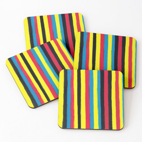 Item preview, Color composition C - stripes in acrylic designed and sold by Psychopeeet.
