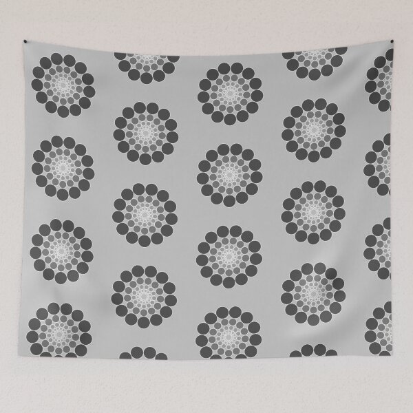 Item preview, 65 dot flower mandala inverted designed and sold by BGStoreAus.