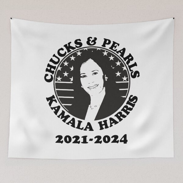 Item preview, chucks and pearls kamala harris 2021 presidential inauguration designed and sold by GoodyLeo.