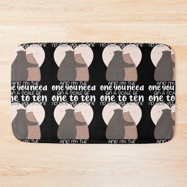 Item preview, On A Scale Of One To Ten I'd Give You A Nine | Valentine designed and sold by GravitiTees.