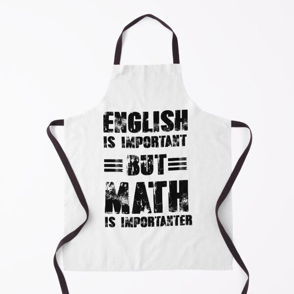 Item preview, English Is Important But Math Is Importanter Funny designed and sold by gpsapparel.