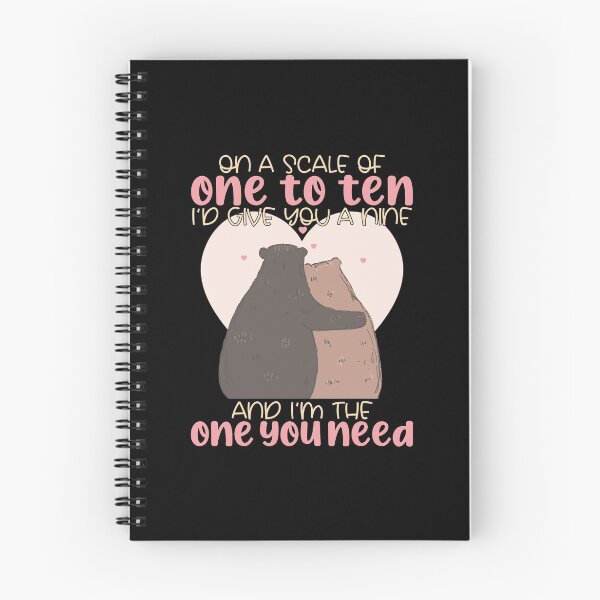 Item preview, On A Scale Of One To Ten I'd Give You A Nine | Valentines Day designed and sold by GravitiTees.