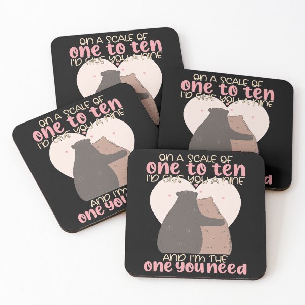 Item preview, On A Scale Of One To Ten I'd Give You A Nine | Valentines Day designed and sold by GravitiTees.