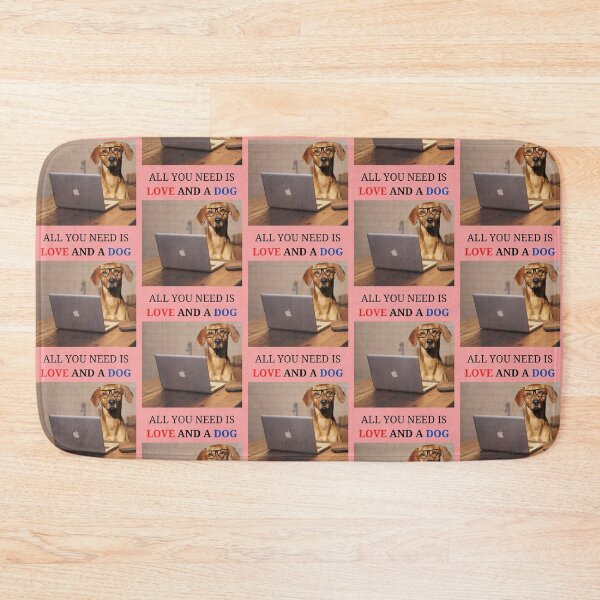 Item preview, All you need is Love and a Dog designed and sold by findsbyjune374.