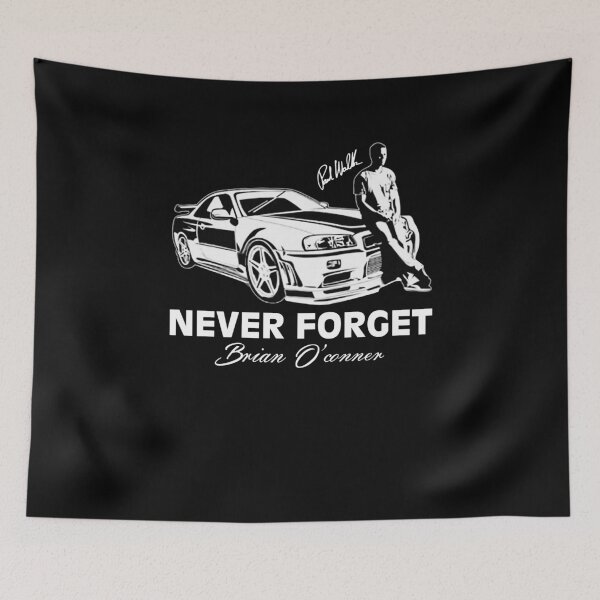Item preview, Fast 8 Never Forget P-P-A-U-L-W-A-L-K-E-R-R Best Unisex Trending Handmade T Shirt Movie T Shirts Movie T Shirts For Men Cool Movie Shirts designed and sold by XIVISAW.