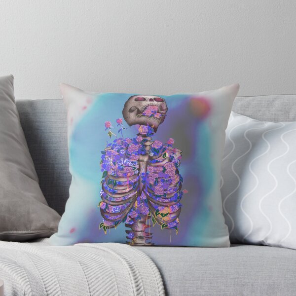 Item preview, Colourful Floral Skeleton designed and sold by Zoe-Marie-.