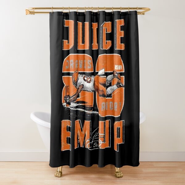 Cleveland Browns Bulldog Crest Home Shower Curtain