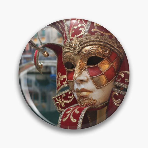 Item preview, Venetian Carnival Mask, Venice canal, Venetia, Italy designed and sold by We-thePixels.