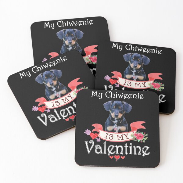 Item preview, My Chiweenie Dog Is My Valentine Lover Happy Cute Heart Anti designed and sold by shirleyfinley.